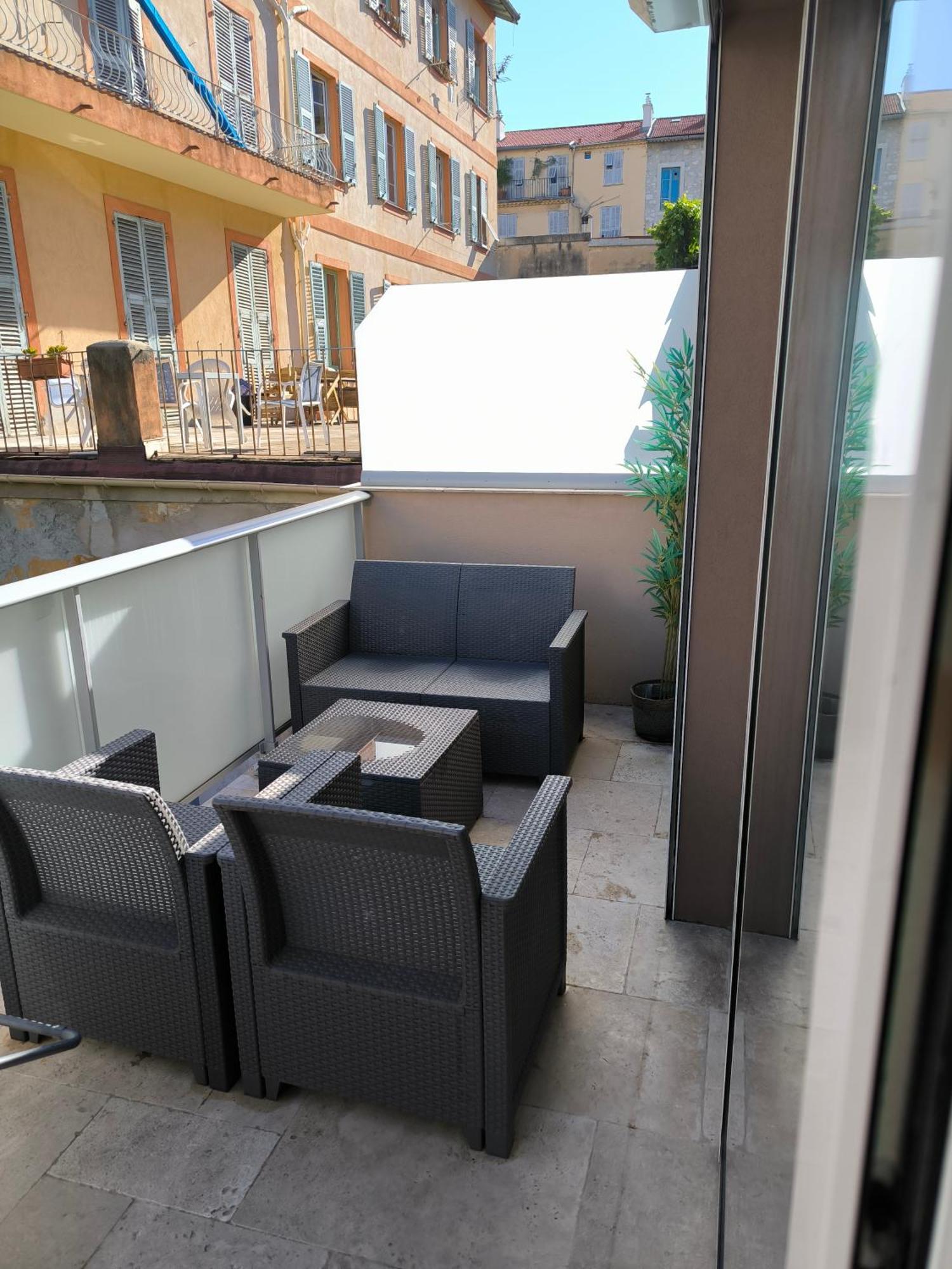 Studio Cozy Avec Terrasse N12 Ница Екстериор снимка